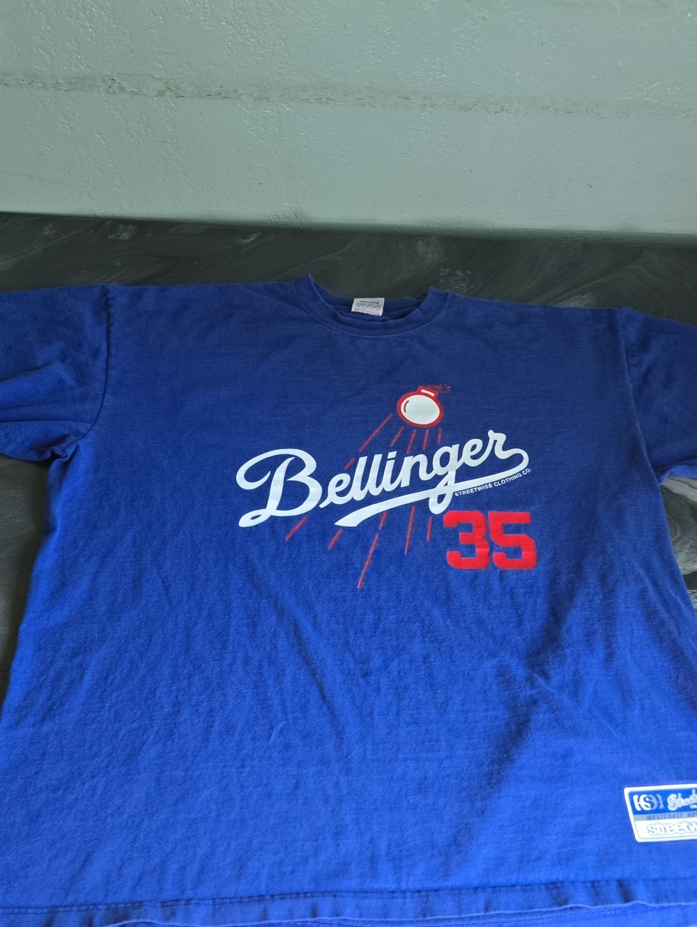 Bellinger #35 Blue Kids Graphic Tee